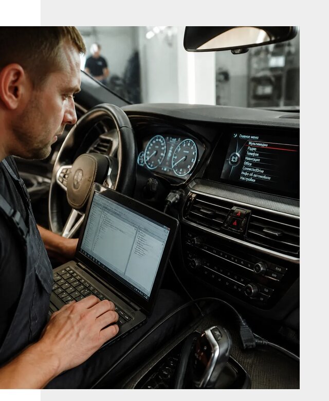 Русификация приборной панели BMW для авто в Майкопе от компании