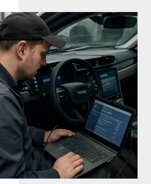 Профессиональная русификация автомобилей Lynk Co в Майкопе
