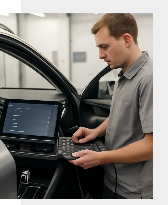Русификация мультимедиа автомобилей Lynk Co в Майкопе