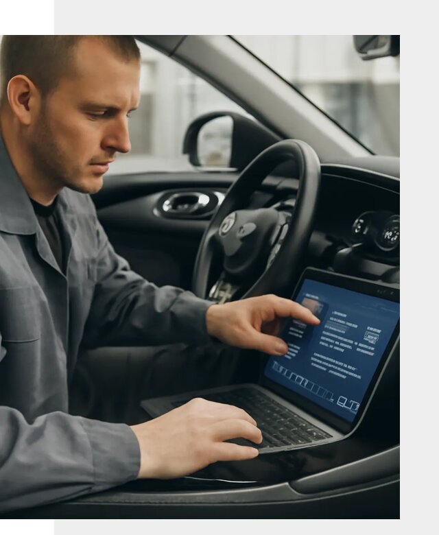 Русификация приборной панели автомобиля Lynk Co в Майкопе