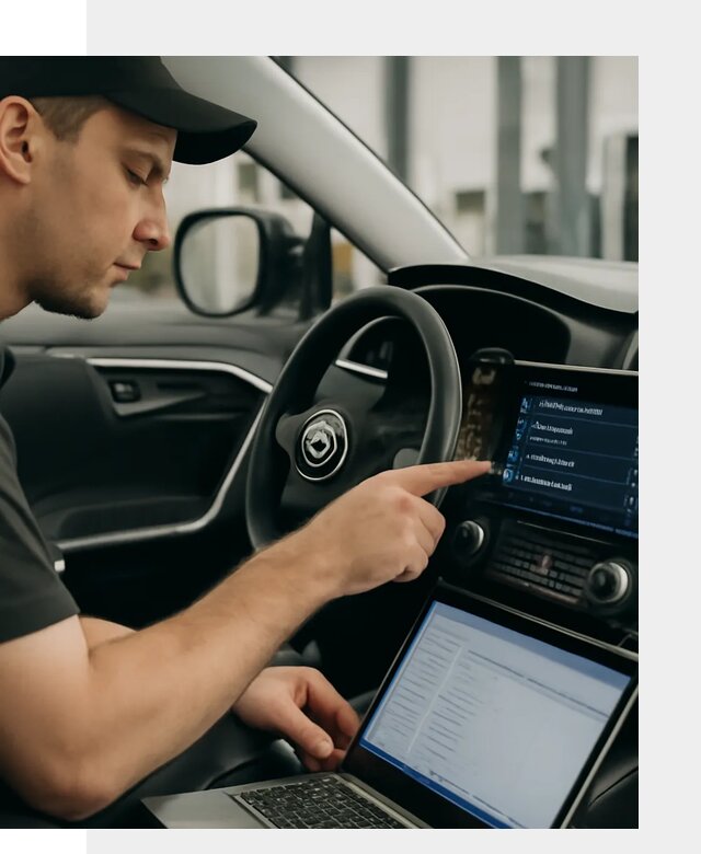 Русификация мультимедиа Toyota для автомобилей в Майкопе